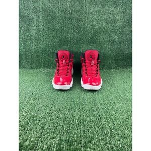Used Nike Air Jordan 6 Rings Gym Red White Black Shoes Size 5.5Y Youth